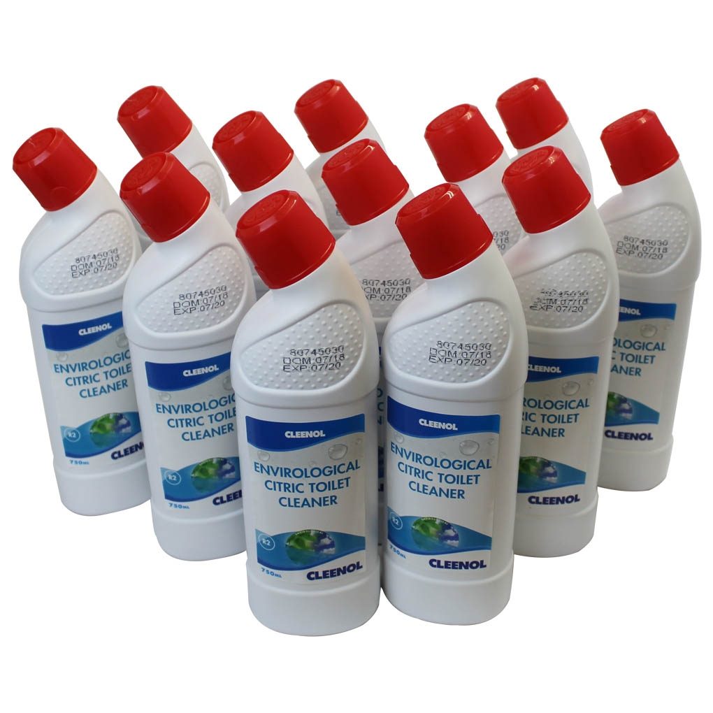 Cleenol Envirological Citric Toilet Cleaner 12 x 750ml